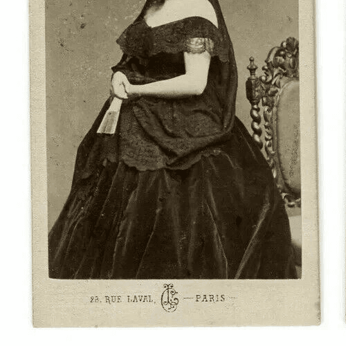 CDV Photo L.CREMIERE - Celine Montaland, Actress, Dancer, French singer c.1864 image 2