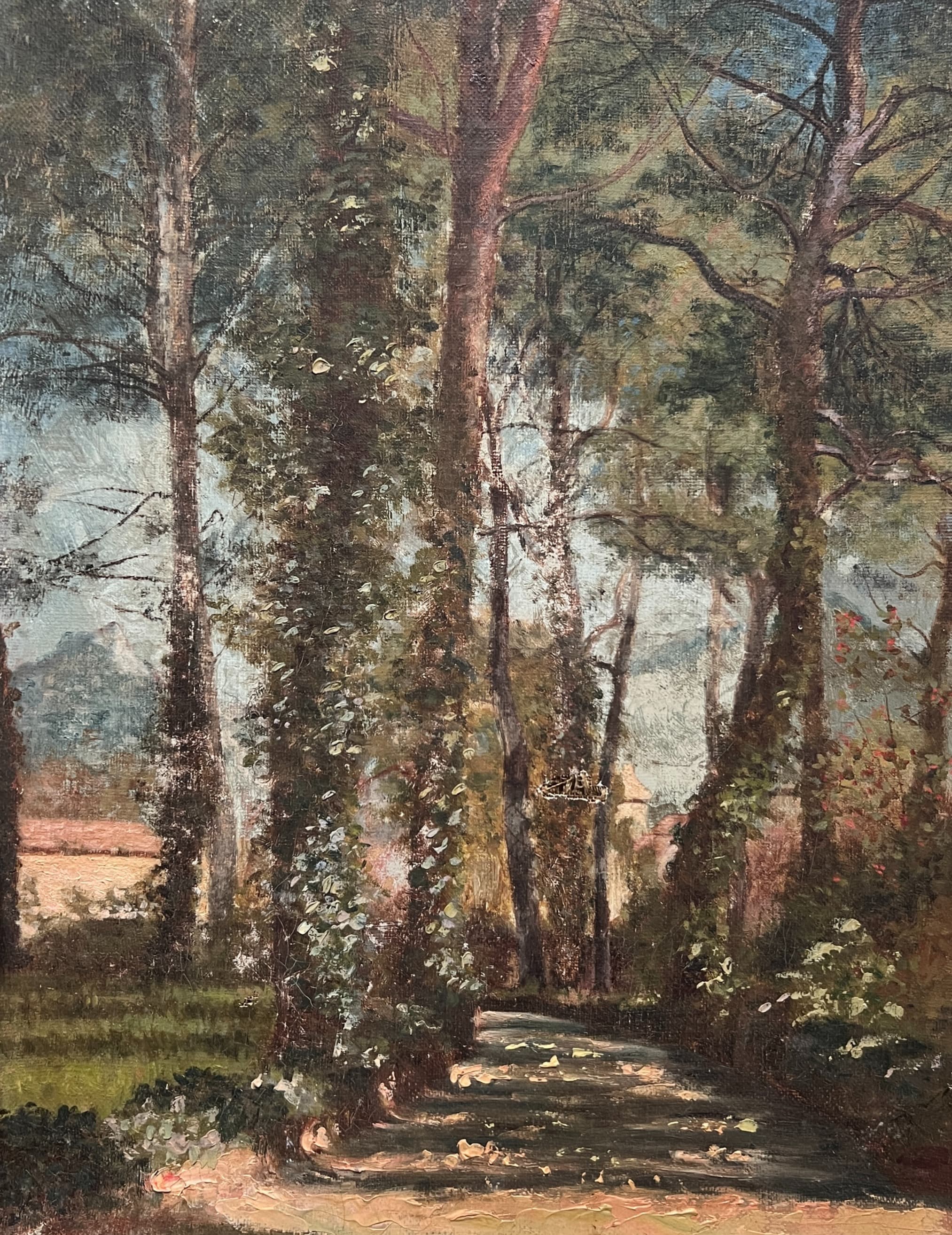 Painting Forest and Trees Landscape image 1