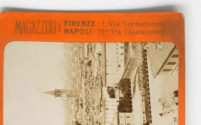 Vintage Stereoview Photograph G.BROGI - Milano Panorama, Italy c. 1880 image 3