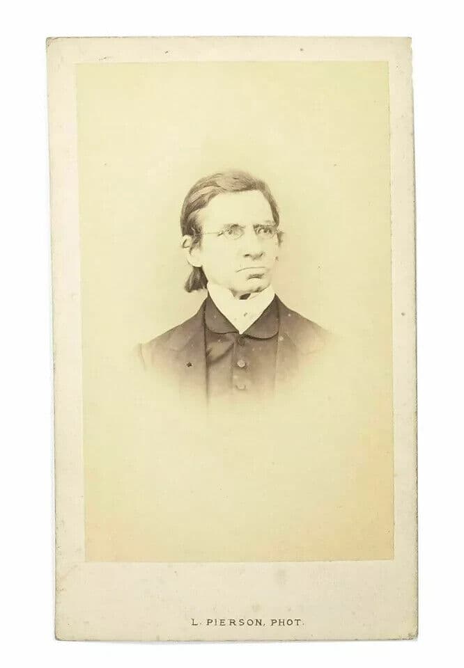CDV Photographs Vintage MAYER & PIERSON - Portrait Emile Littré c. 1870 image 4