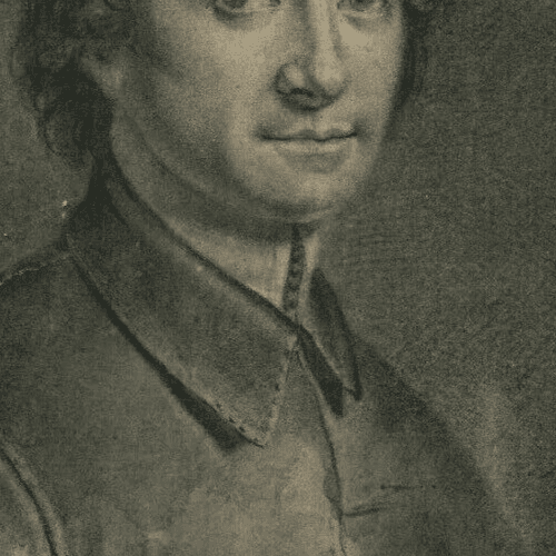 Antique Pencil Original Drawing 19th century Portrait, Man Artwork image 3