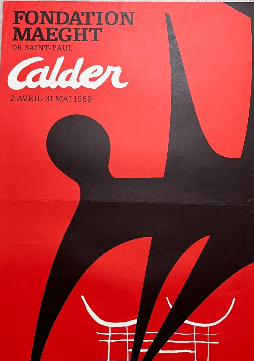 Vintage Poster Original Fondation Maeght - Alexander Calder 1969