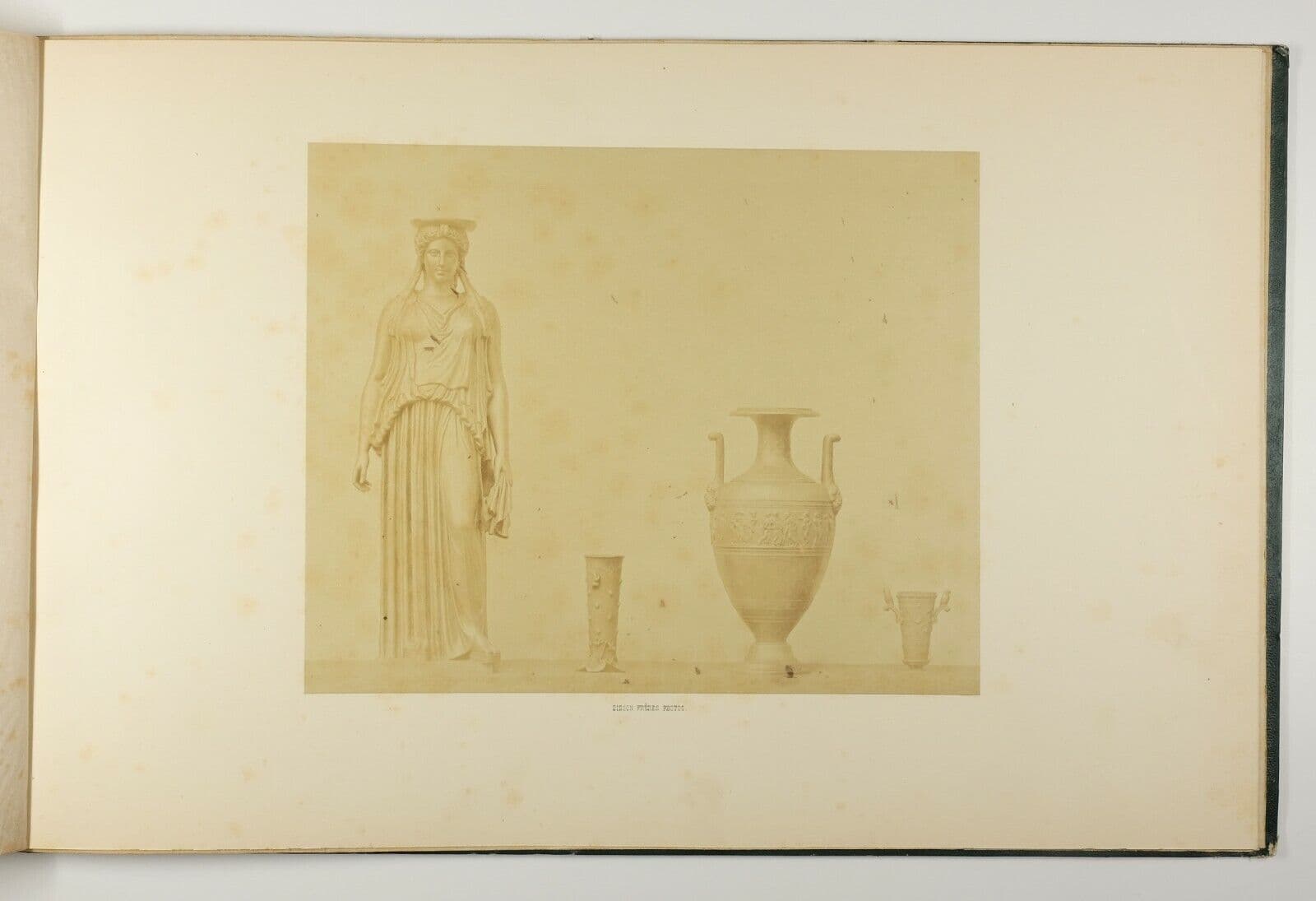 BISSON FRÈRES F. Barbedienne Bronze Art, 7 AlbumenPhotographs image 6