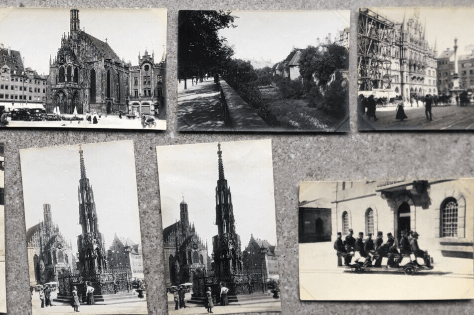 Vintage Photographs Lot x20 Europe Cityviews Landscape 1902 image 1