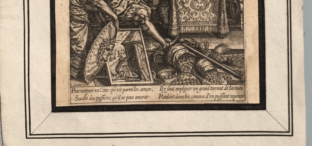Antique Etching Léonard GAULTIER (1561-1630) History, Royalty, War, Religion image 7