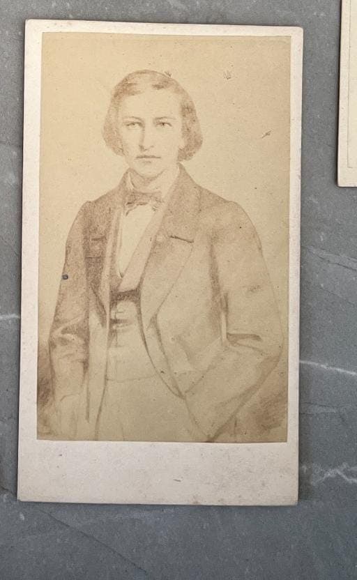 Antique Carte de Visite Collection – 19th Century Gentlemen Portraits – Set of 7 image 9