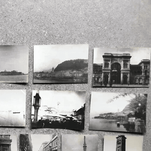 Vintage Photographs Lot x15 Italy Landscape, Milan Cityview 1902 image 9