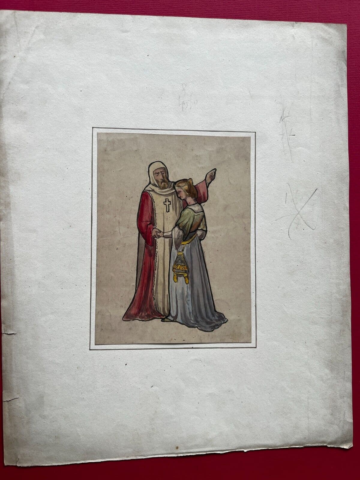 Drawing Crusade Men, People, Religion image 2