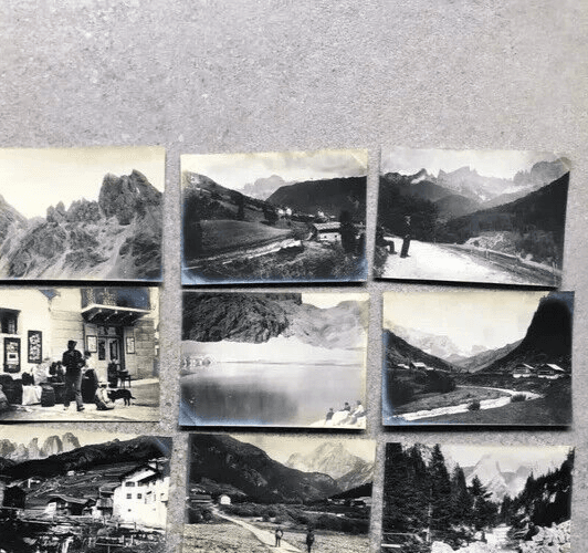 Vintage Photographs Lot x21 Mountain Landscape, Piz Palin, Tirren, Saraguin 1902 image 9