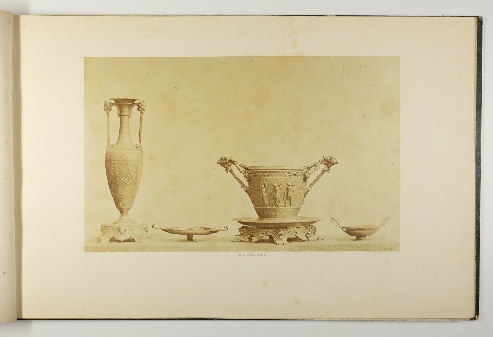 BISSON FRÈRES F. Barbedienne Bronze Art, 7 AlbumenPhotographs image 3