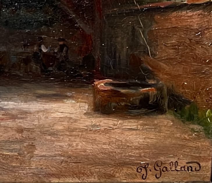 Painting Farm Landscape View image 2