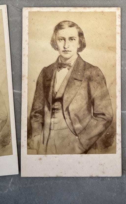 Antique Carte de Visite Collection – 19th Century Gentlemen Portraits – Set of 7 image 8
