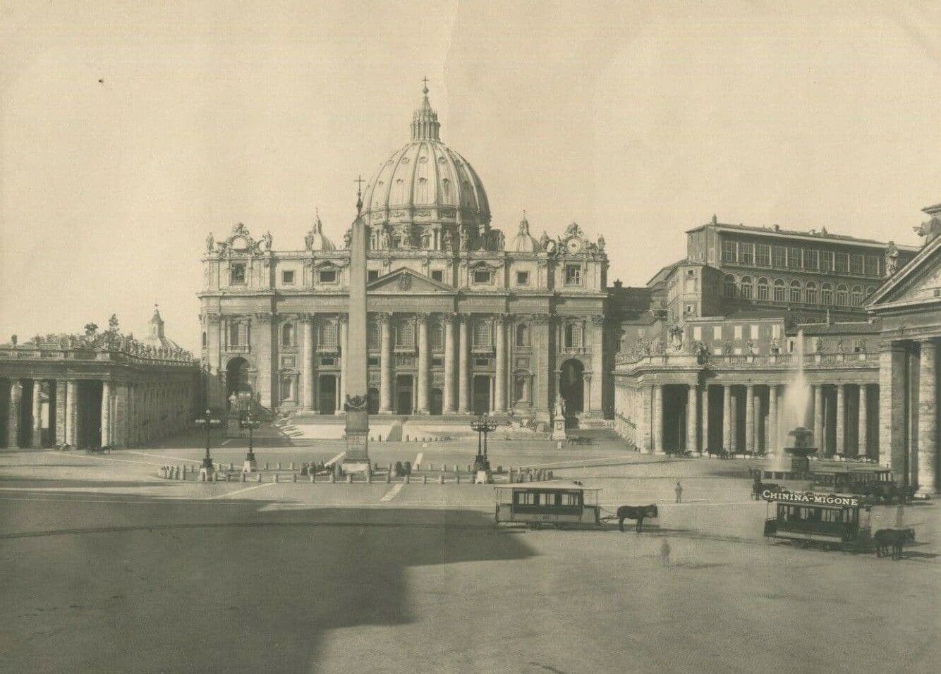 Vintage Photographs Saint Pierre, Roma, Italy image 1
