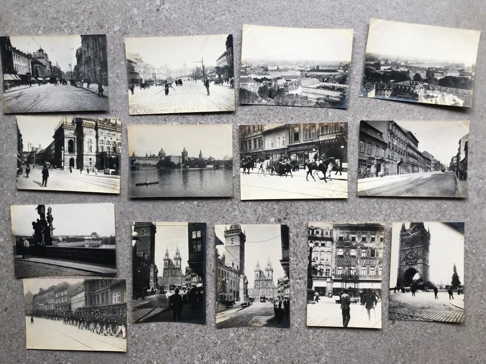 Vintage Photographs Lot x14  Cityviews, Prague Landscapes 1902 image 7