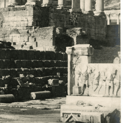 Vintage Photographs Landscape Forum Colonne Foca, Italy circa 1900 image 5