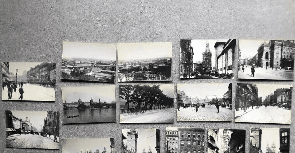 Vintage Photographs Lot x15 Germany Cityview Landscapes 1902 image 10