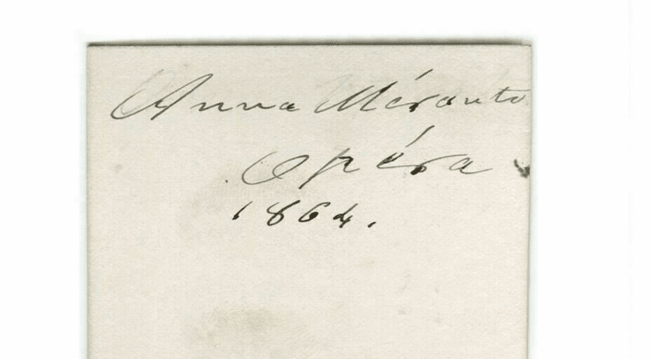 CDV Vintage Photographs ULRIC GROB - Anna Merante , OPERA c. 1864 image 4