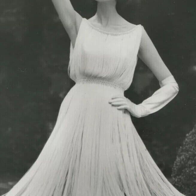 Vintage Photograph Original Lanvin Castillo by Georges Viollon 1960' image 3