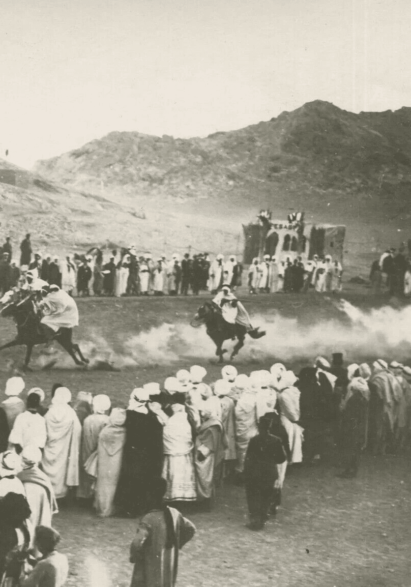 Vintage Original Photograph Biskra, Algeria Horse Race 1920' image 5
