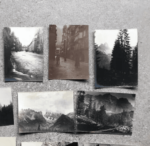 Vintage Photographs Lot x13 Landscape Mountain and People 1902 image 9