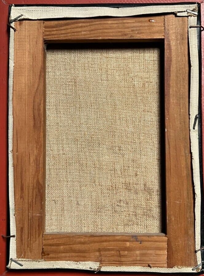 Antique Painting Original Odette DELPORTE Flowers Bouquet Floral Framed image 5