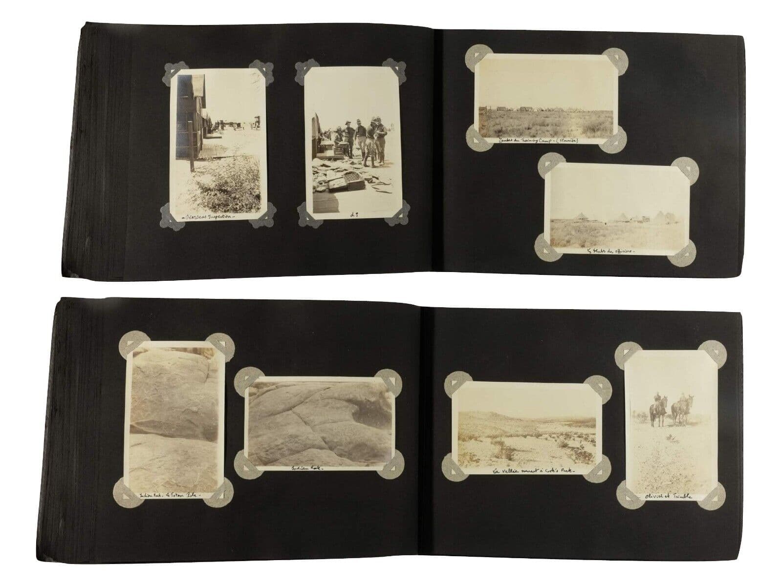 Vintage 1910s-1920s Photo Album – WWI Camp Cody, Historic Events, Railroads image 6