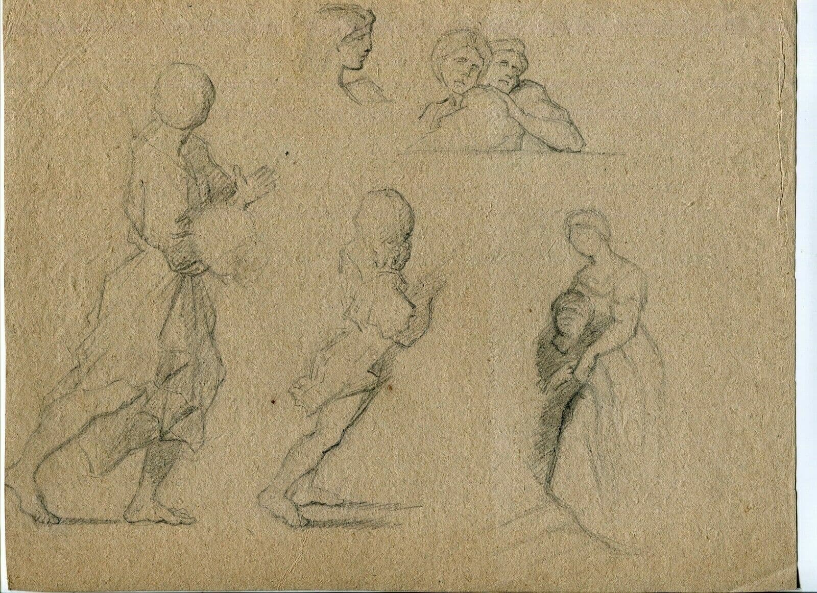 Drawing Portraits Genre Scene, Sketch of People image 1