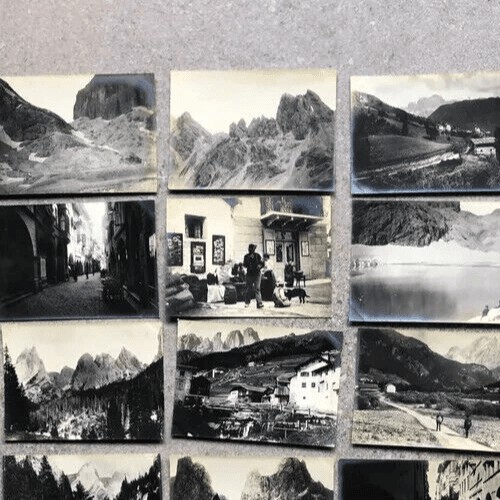 Vintage Photographs Lot x21 Mountain Landscape, Piz Palin, Tirren, Saraguin 1902 image 8