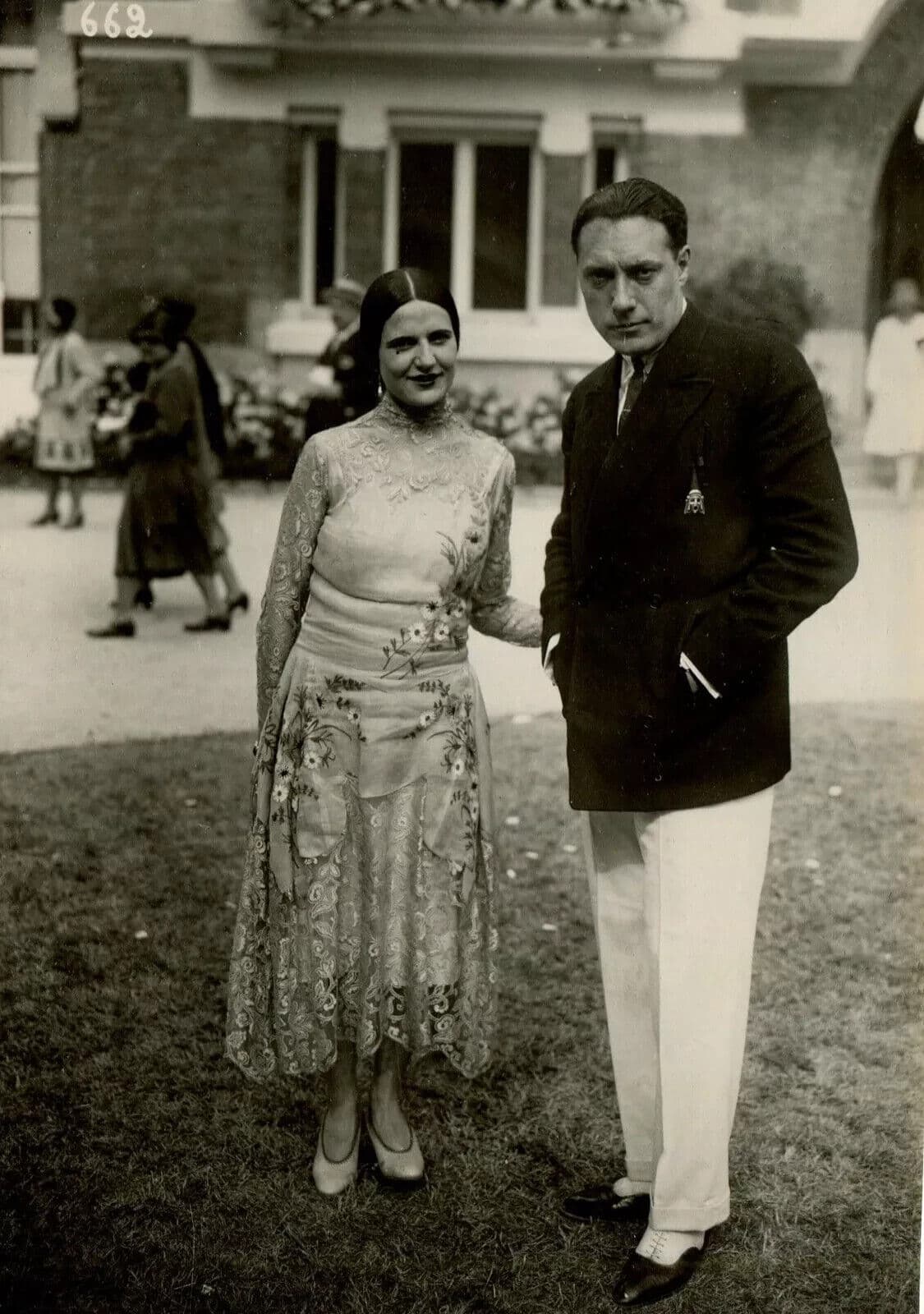 Vintage Original Photograph Couple in Deauville 1926 image 5