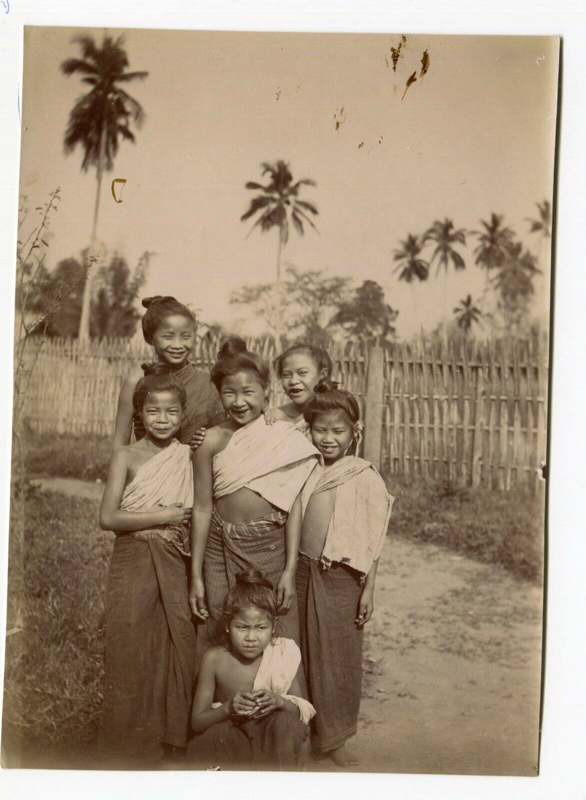 Vintage Photographs Alfred Raquez Indochina Seriziez Pak-Hou Cave x5