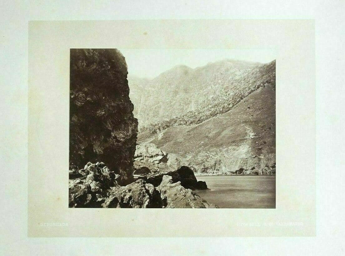 Photograph ROWSELL CHILE - Punta Bacalao - Juan Fernández, Robinson Crusoes 1860 image 2