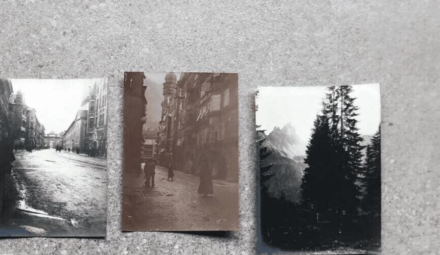 Vintage Photographs Lot x13 Landscape Mountain and People 1902 image 4