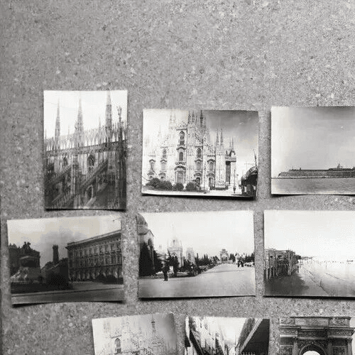 Vintage Photographs Lot x15 Italy Landscape, Milan Cityview 1902 image 7