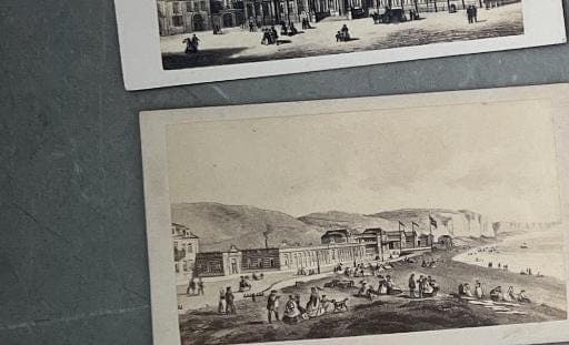 Antique Architectural Photo Cards Set - Historical Buildings, Landscapes, and image 9