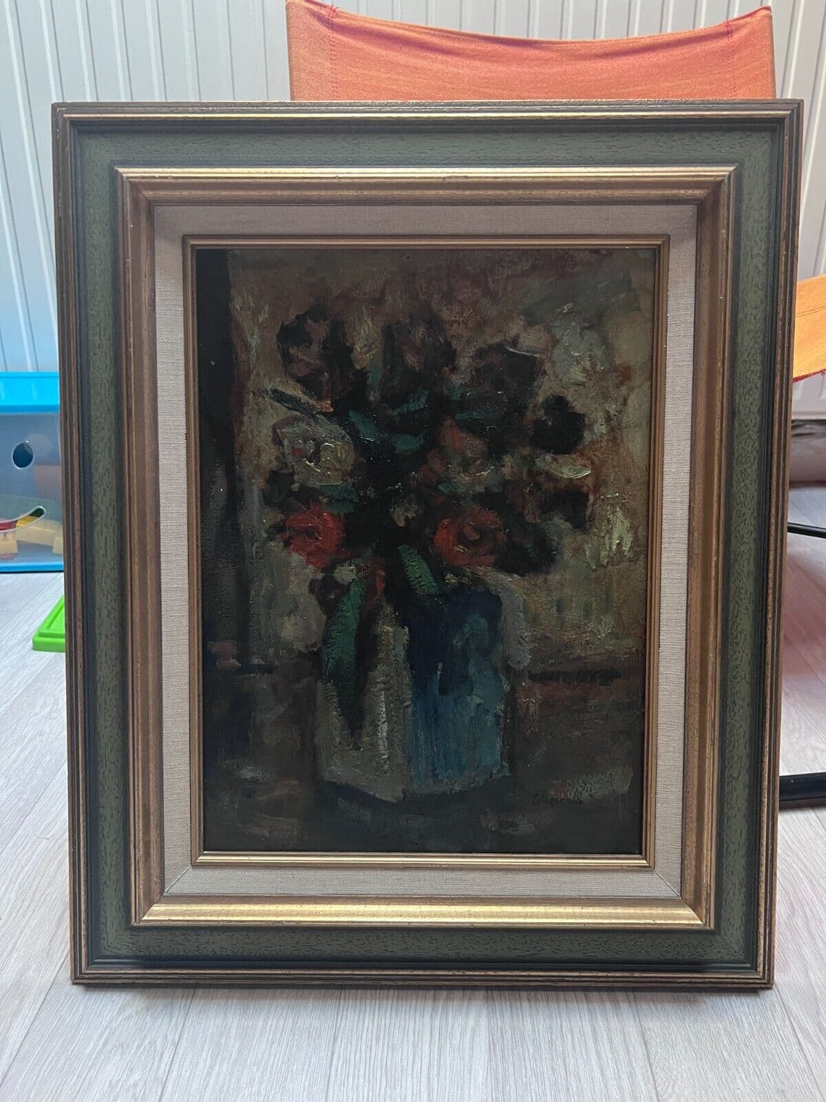 Edouard Joseph GOERG (1893-1969) Painting Bouquet of Flowers image 2