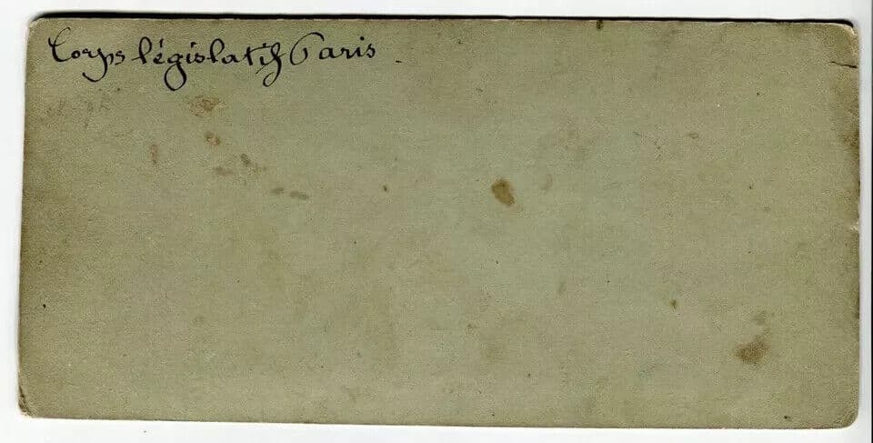Vintage Stereoview Photograph - Legislature Paris Landscape Albumen c 1860 image 5