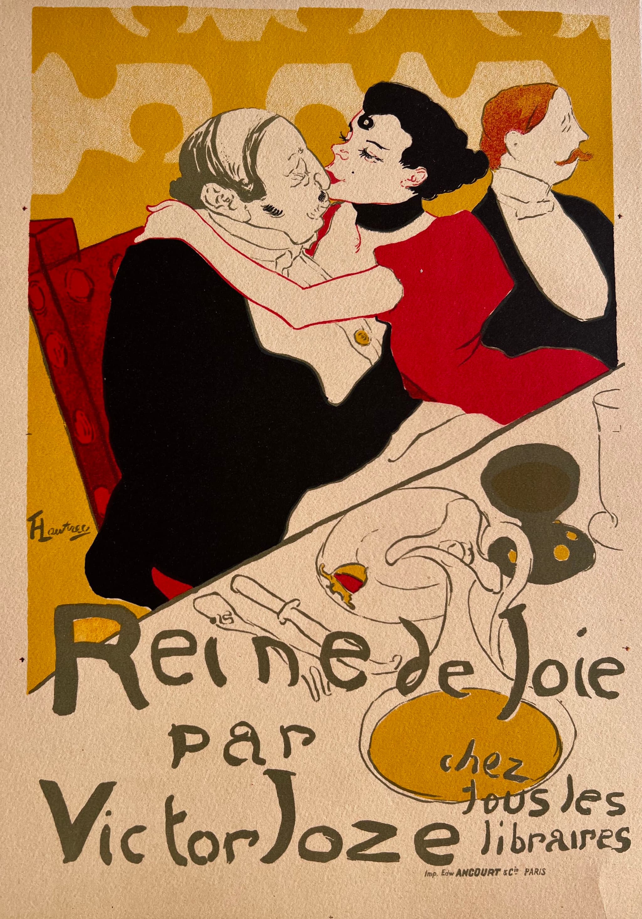 Print La Reine de Joie by Victor Joze image 1