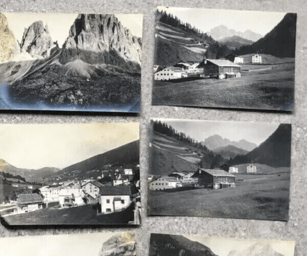 Vintage Photographs Lot x20 Mountain Landscape and People 1902 image 6