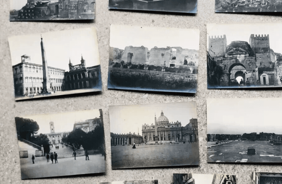Vintage Photographs Lot x17 Roma, Vatican Cityviews, Italy Landscapes 1902 image 6