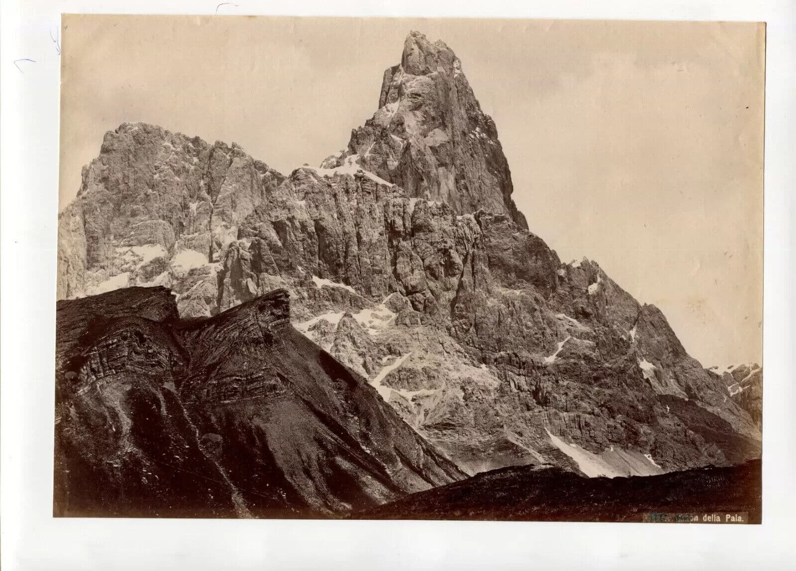 Vintage Photographs Cimon della Pala, Wurtilo Sohn 1900 image 4