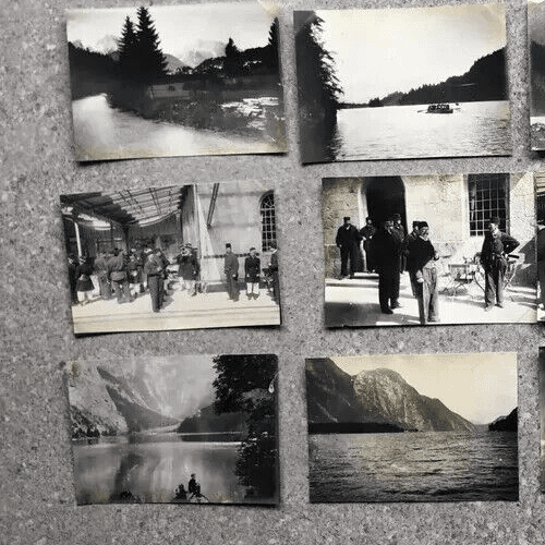 Vintage Photographs Lot x16 Mountain and People Landscape image 9