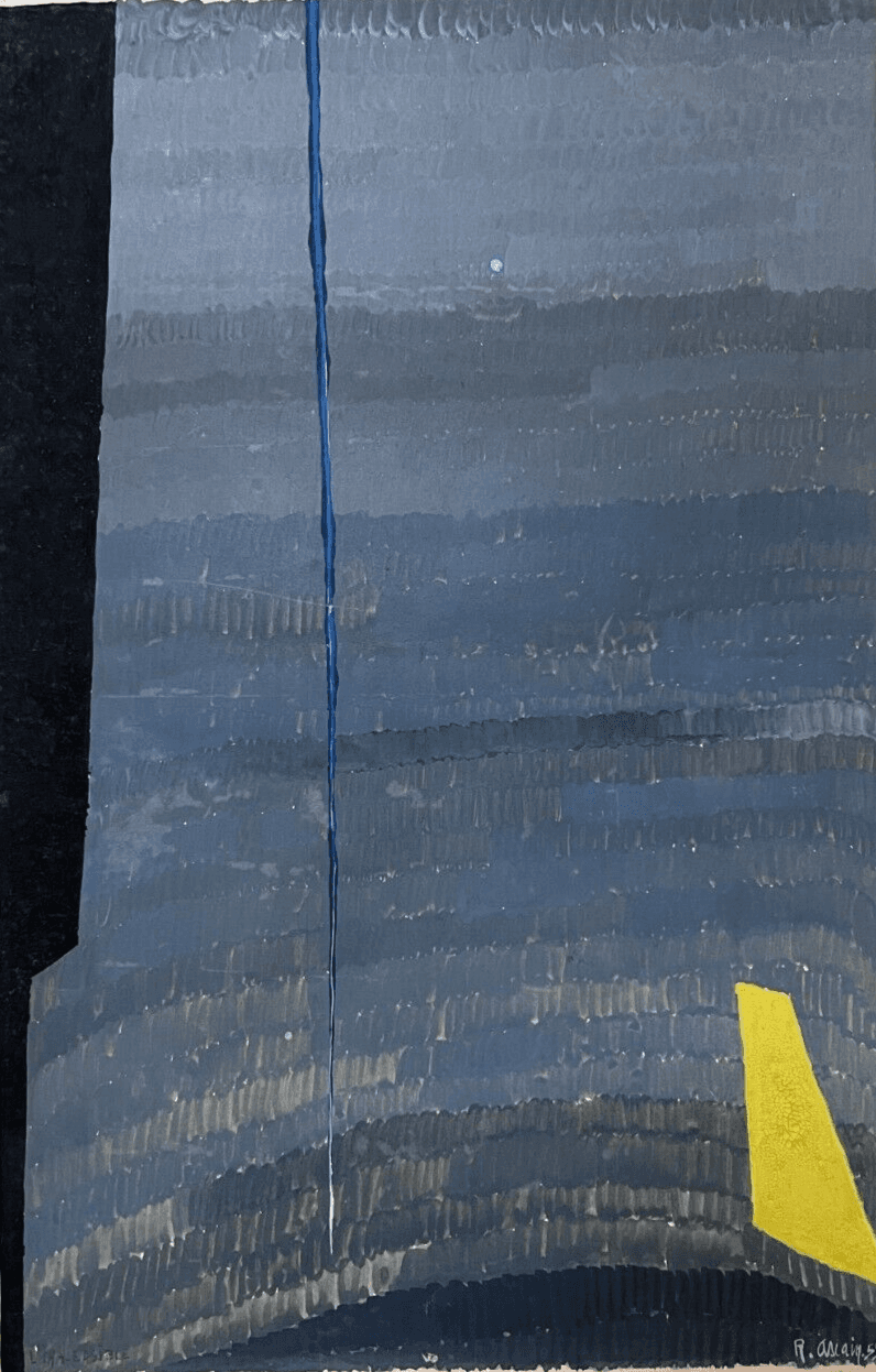 Modern Drawing Abstract Robert ASCAIN (1932) image 1
