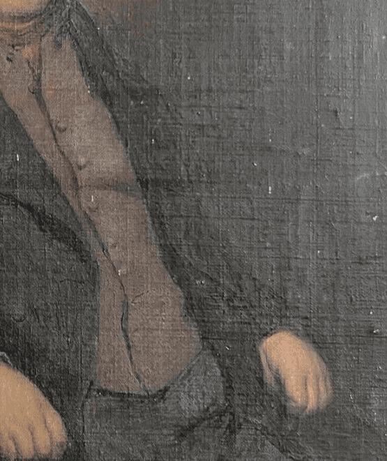 Antique Original Painting Man, Portrait, Businessman 19th image 4