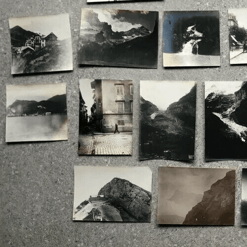Vintage Photographs 1902 Lucerne, Grindelwald, Interlaken, Wiggilasse x22 image 3