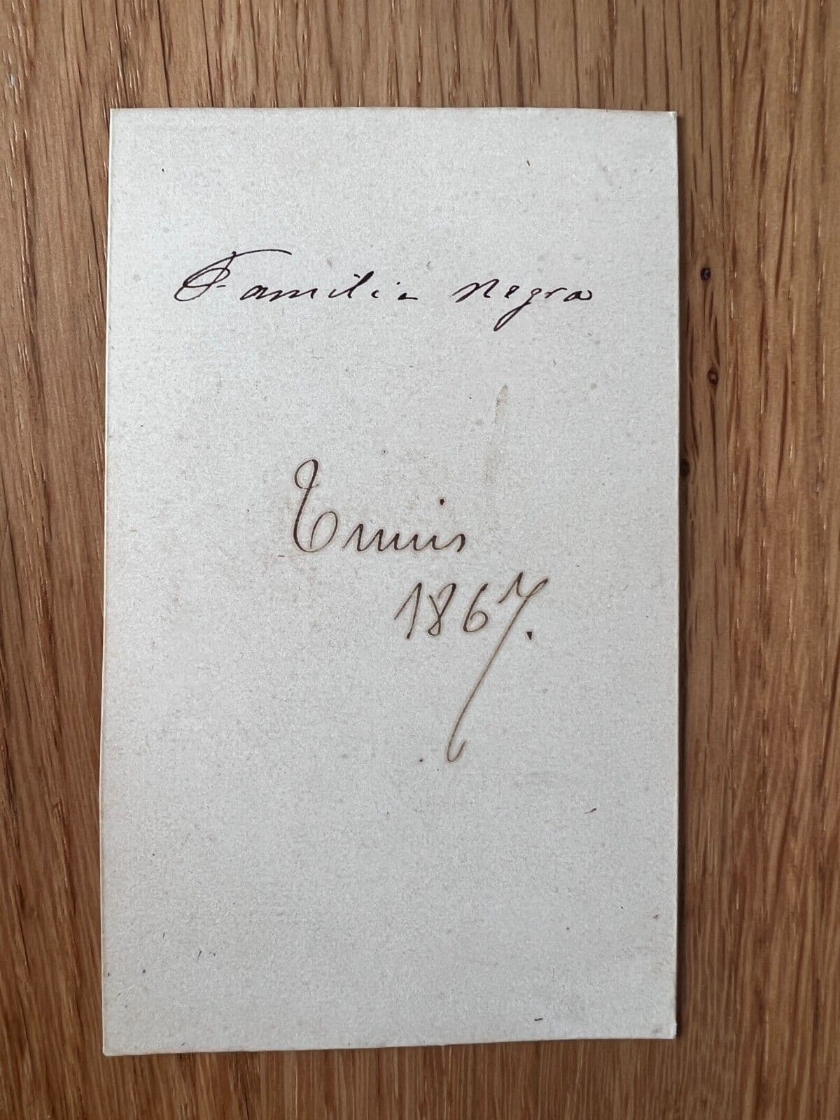 CDV Photographs Orientalist Portrait African Family, Tunis c. 1867 image 6