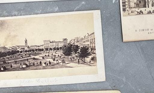 Antique Architectural Photo Cards Set - Historical Buildings, Landscapes, and image 7