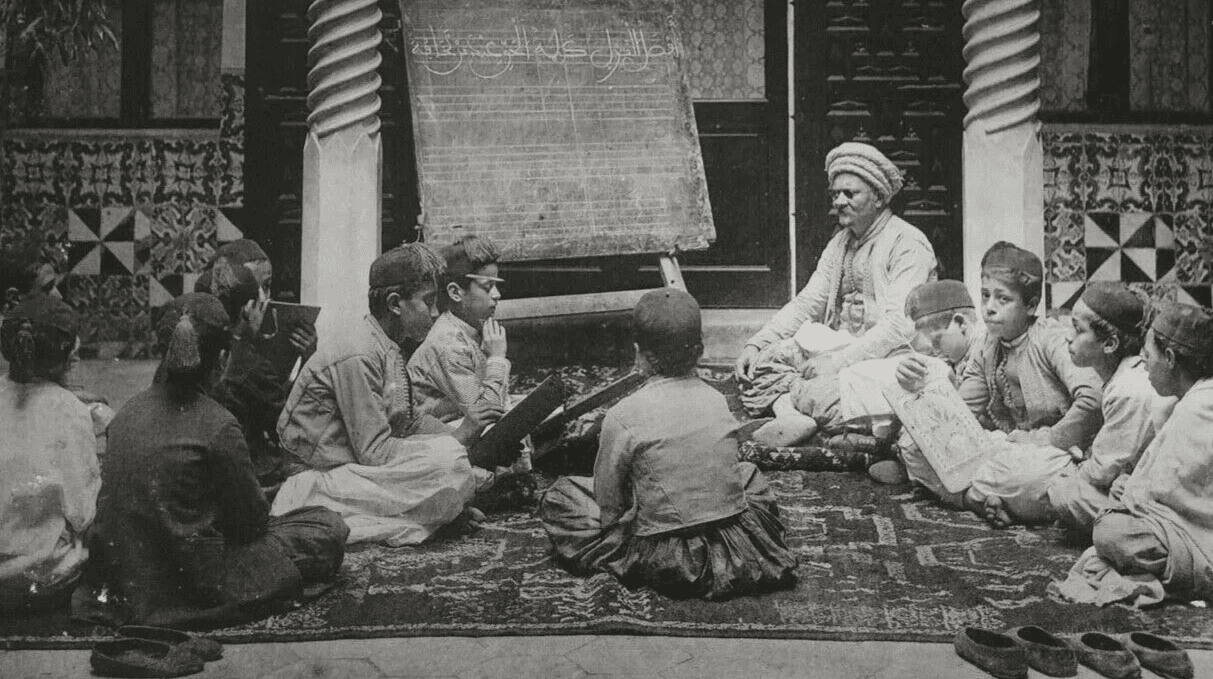 Alexandre LEROUX - Arab School, Algeria, vintage, photo engraving - c. 1890 image 6