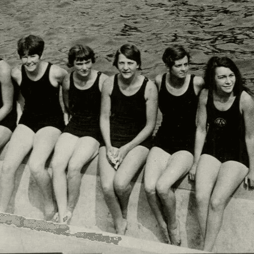 Vintage Photography Original American Swimmers 1920' image 3