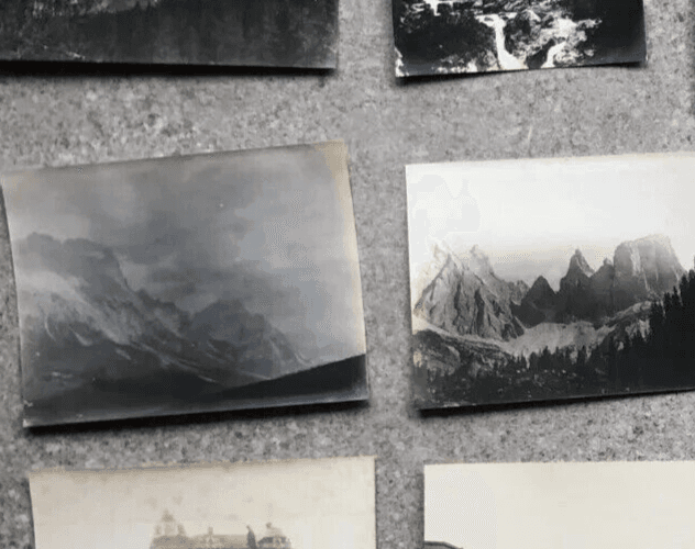 Vintage Photographs Lot x13 Landscape Mountain and People 1902 image 5