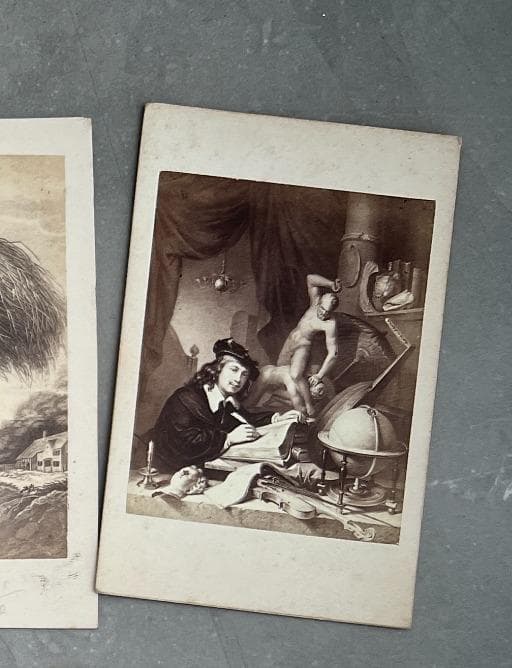Antique Carte de Visite Collection – 19th Century Lithographs and Prints – Set image 6